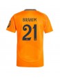 Real Madrid Brahim Diaz #21 Venkovní Dres 2024-25 Krátký Rukáv